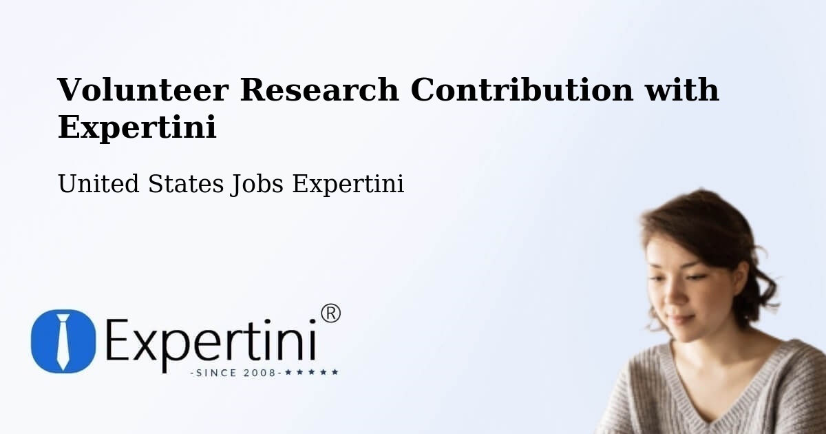 Volunteer Research Contribution Program – Pine Level - United States Jobs Expertini